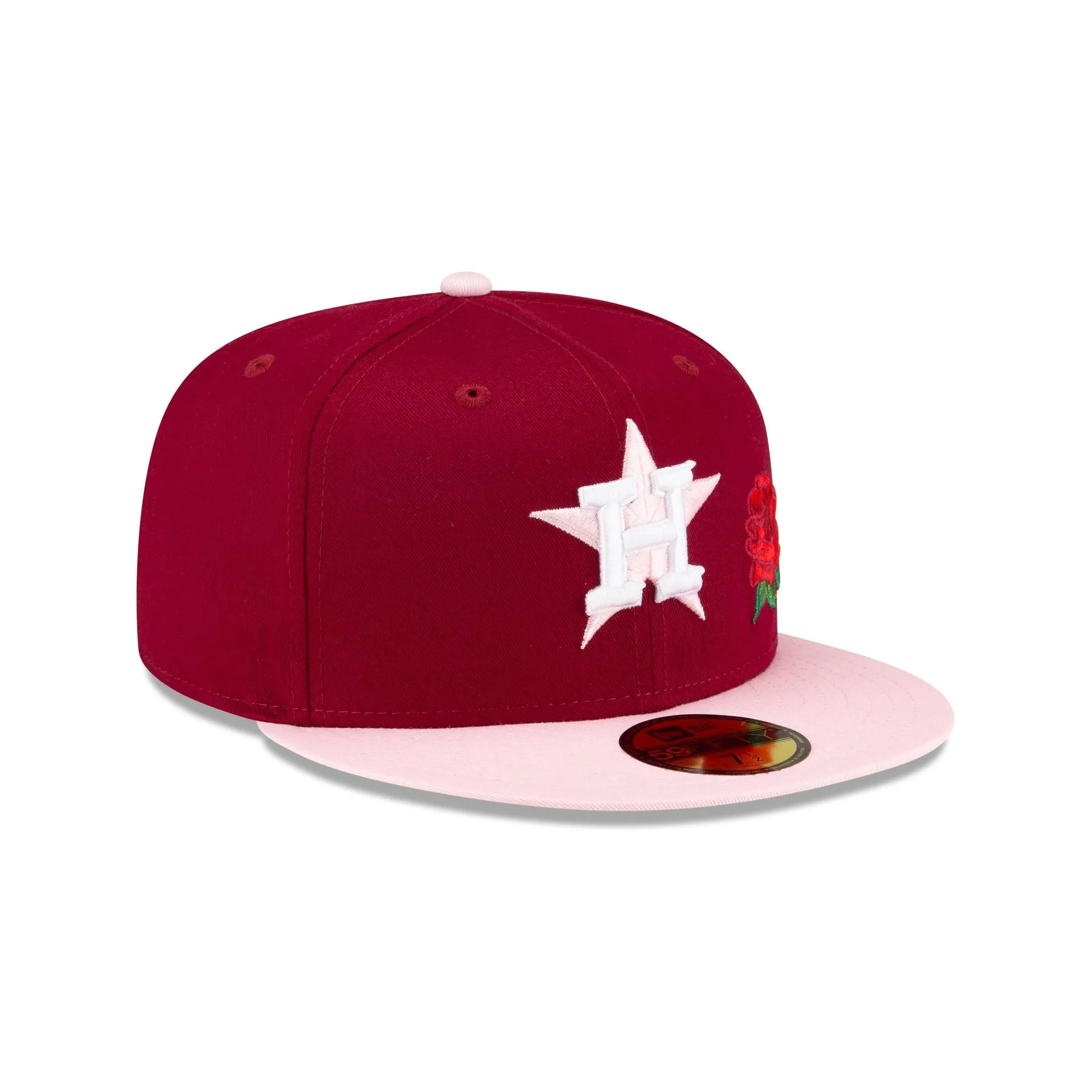 Just Caps Rose Flower Houston Astros 59FIFTY Fitted Hat sold by New Era product image thumbnail 3