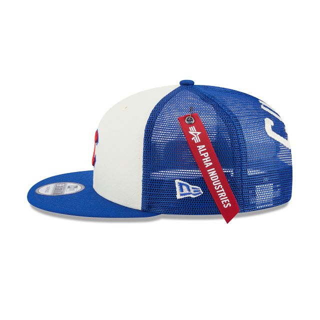 Alpha Industries X Chicago Cubs 9FIFTY Snapback Hat sold by New Era product image thumbnail 4