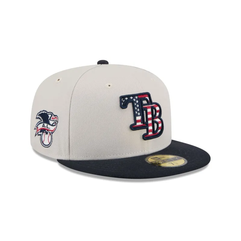 Tampa Bay Rays Independence Day 2024 59FIFTY Fitted Hat sold by New Era