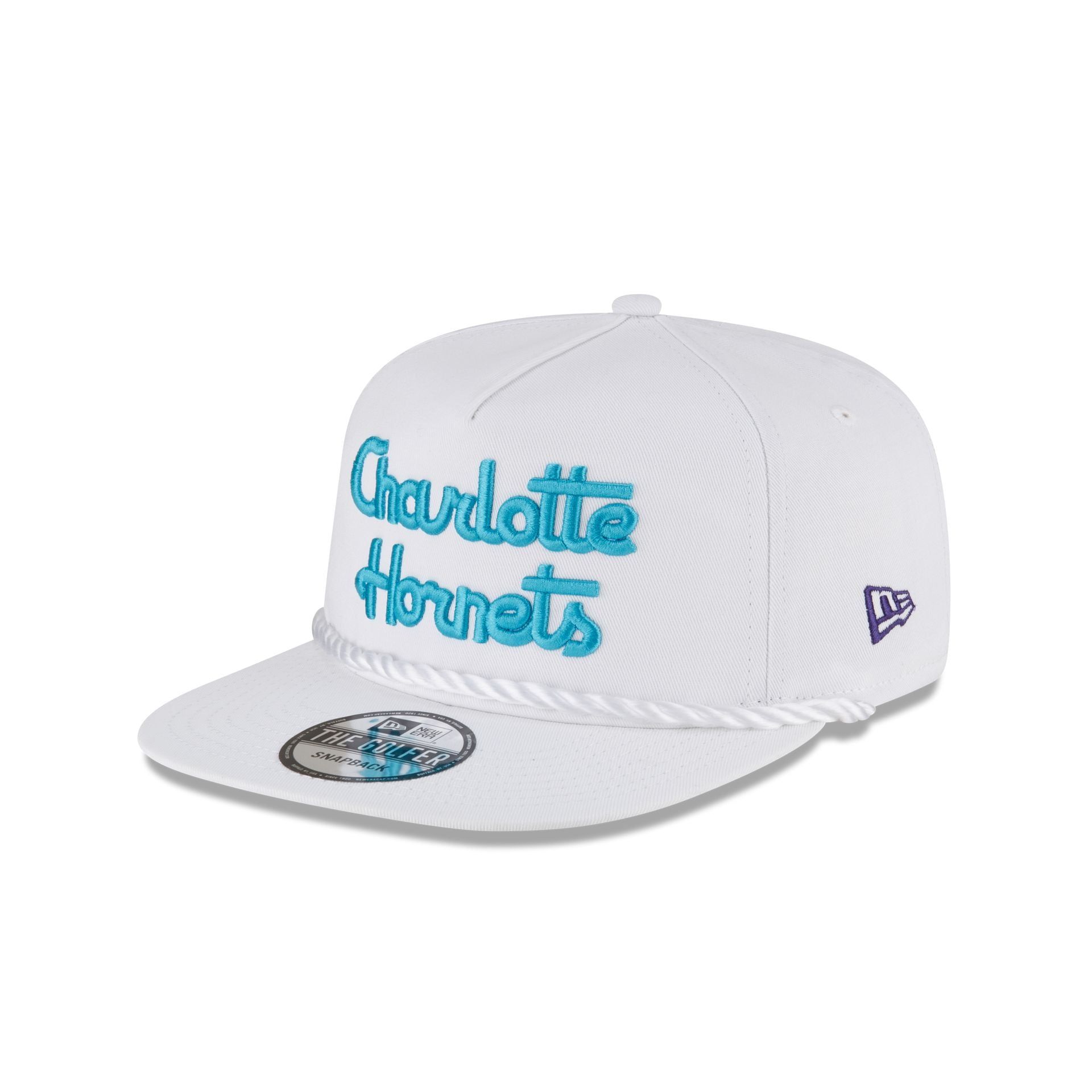 Charlotte Hornets Script Golfer Hat sold by New Era