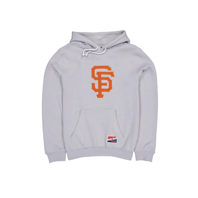 San Francisco Giants Throwback Gray Hoodie sold by New Era