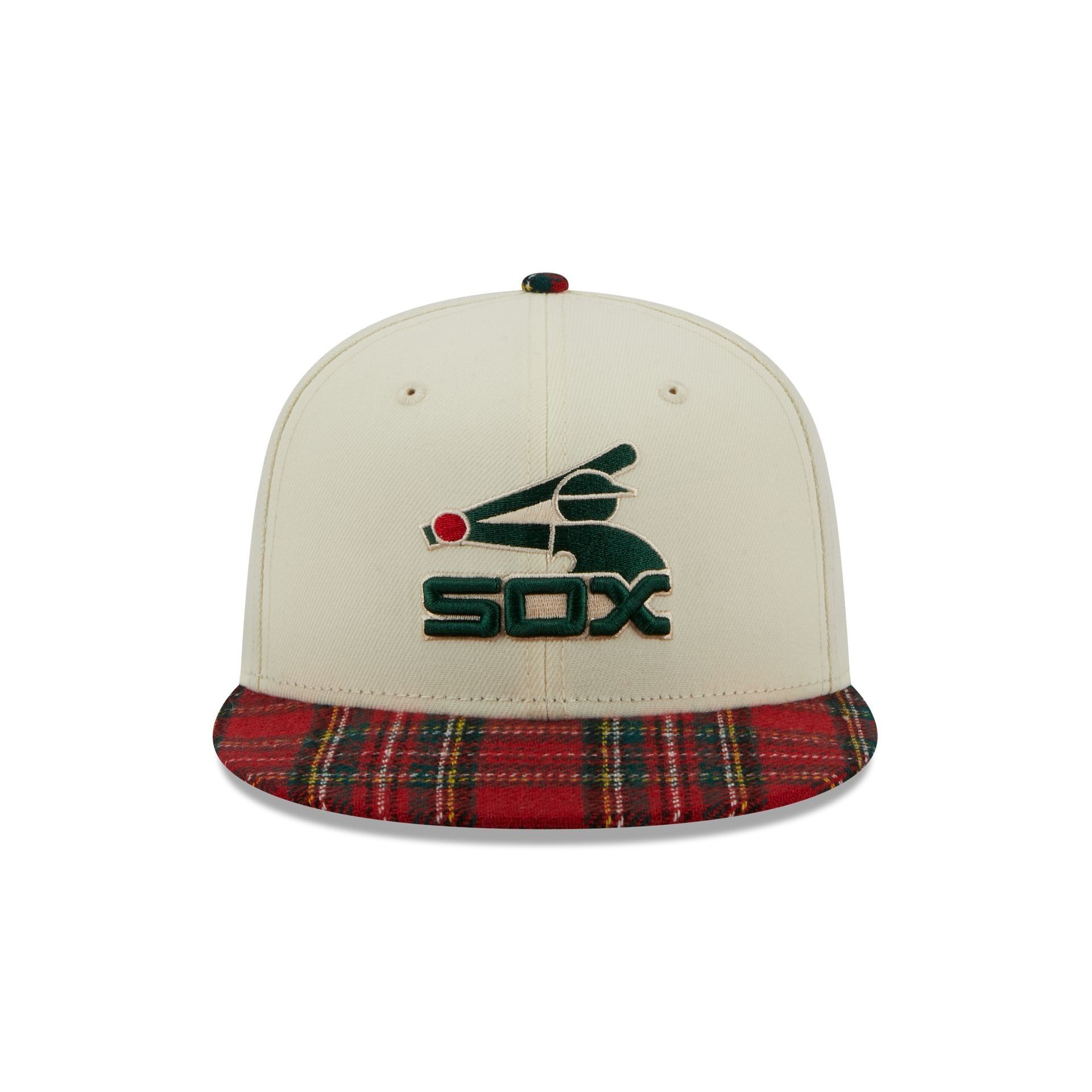 Chicago White Sox Plaid Visor 9FIFTY Snapback Hat sold by New Era product image thumbnail 2