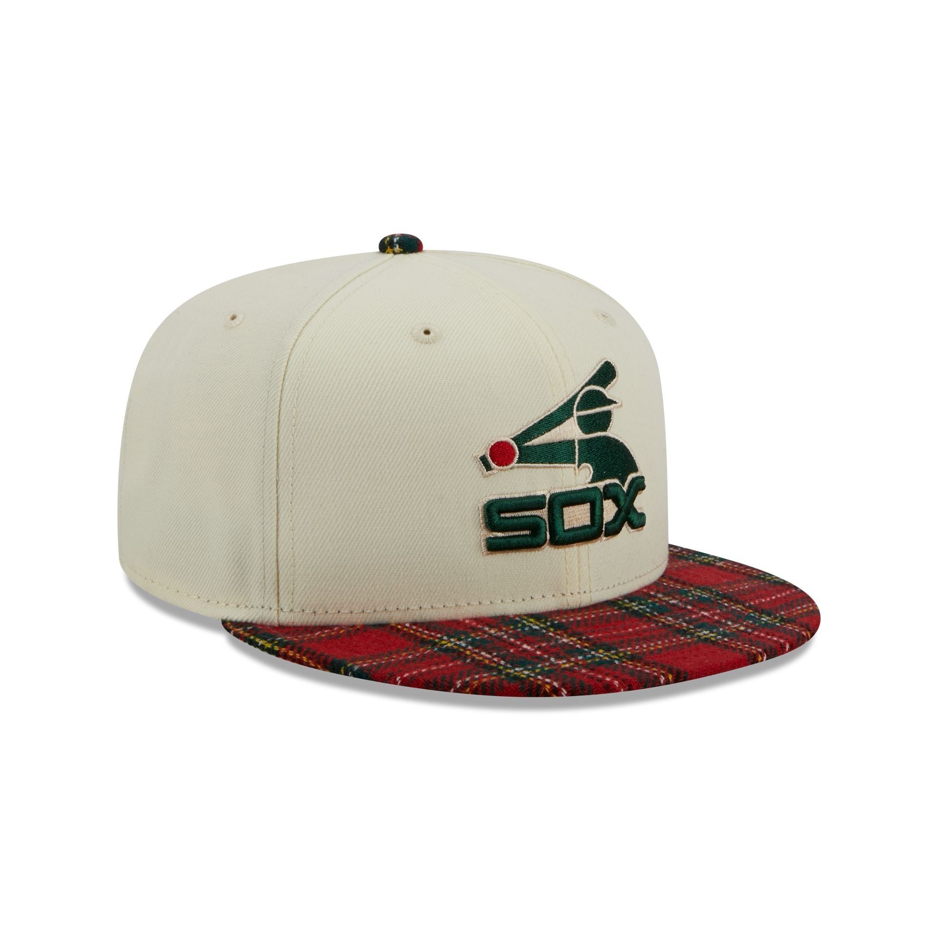 Chicago White Sox Plaid Visor 9FIFTY Snapback Hat sold by New Era product image thumbnail 3