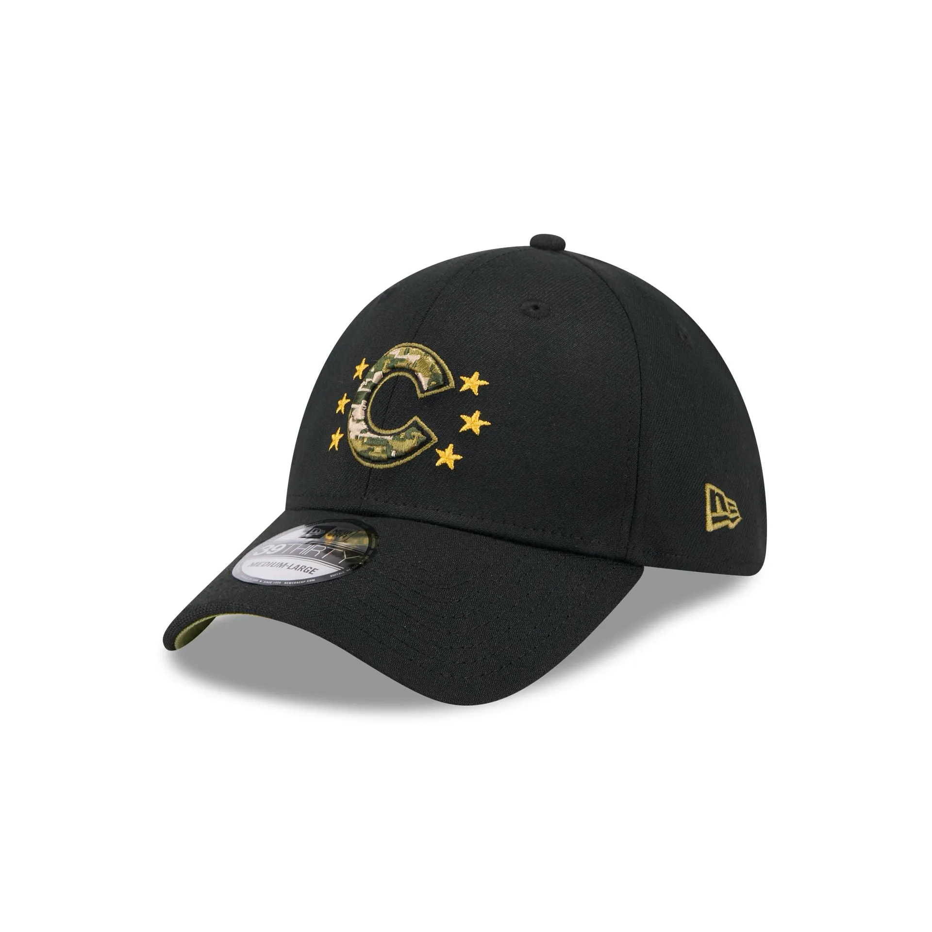 Chicago Cubs Armed Forces Day 2024 39THIRTY Stretch Fit Hat sold by New Era product image thumbnail 3