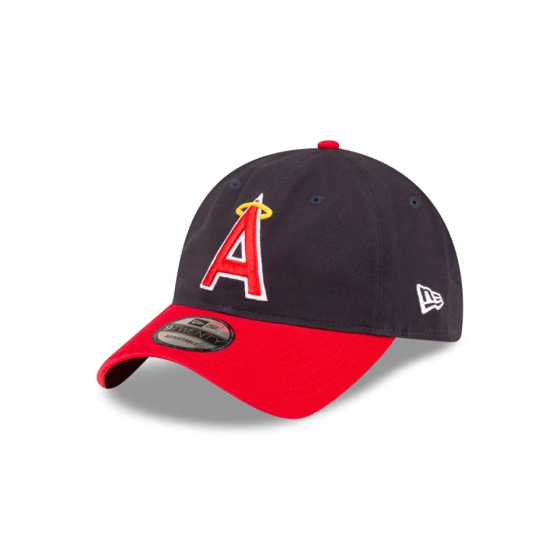 Los Angeles Angels Core Classic Alt Navy 9TWENTY Adjustable Hat sold by New Era