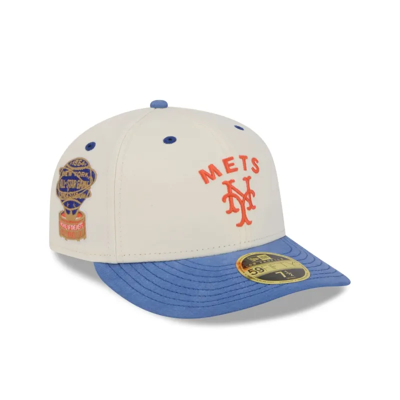 New York Mets Vintage Stack Low Profile 59FIFTY Fitted Hat sold by New Era