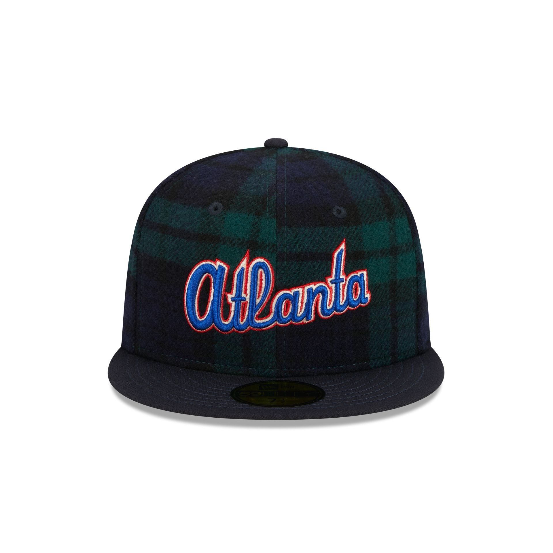 Atlanta Braves Plaid 59FIFTY Fitted Hat sold by New Era product image thumbnail 2
