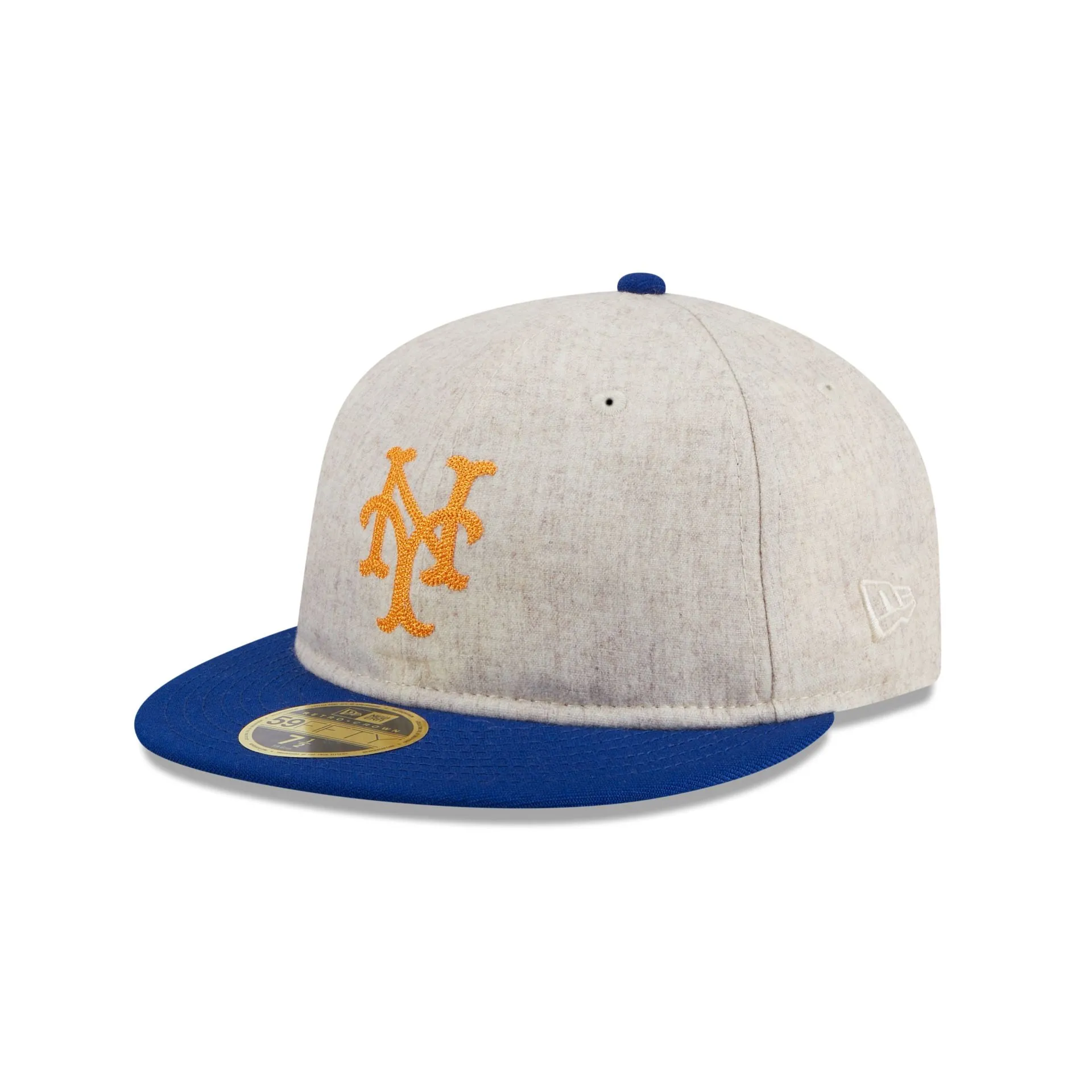 New York Mets Melton Wool Retro Crown 59FIFTY Fitted Hat sold by New Era product image thumbnail 3