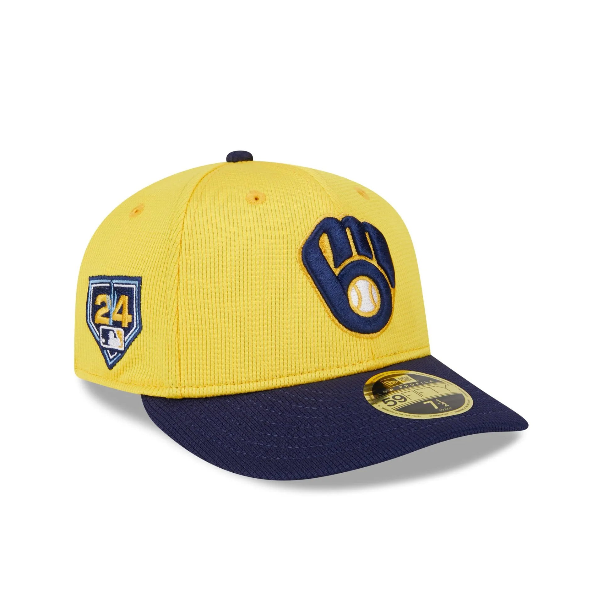 Milwaukee Brewers 2024 Spring Training Low Profile 59FIFTY Fitted Hat sold by New Era