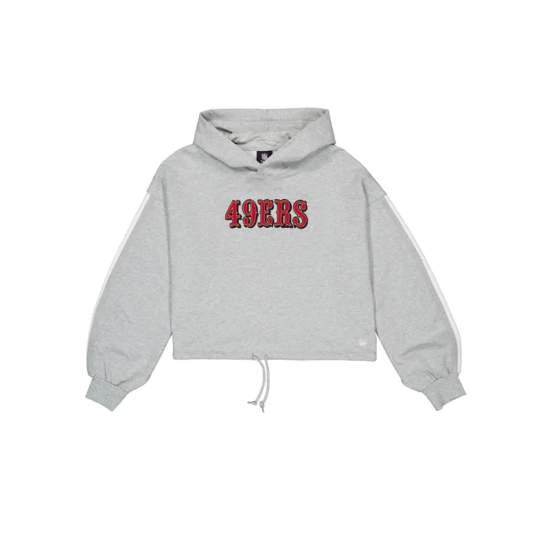 San Francisco 49ers Gray Logo Select Women's Hoodie sold by New Era
