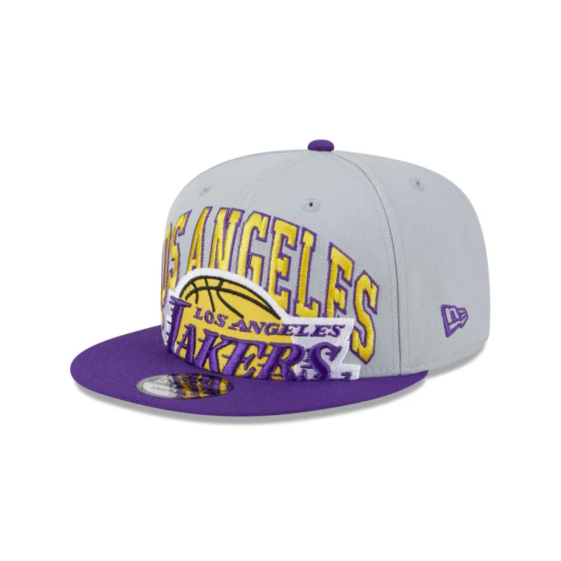 Los Angeles Lakers 2023 Tip-Off 9FIFTY Snapback Hat sold by New Era