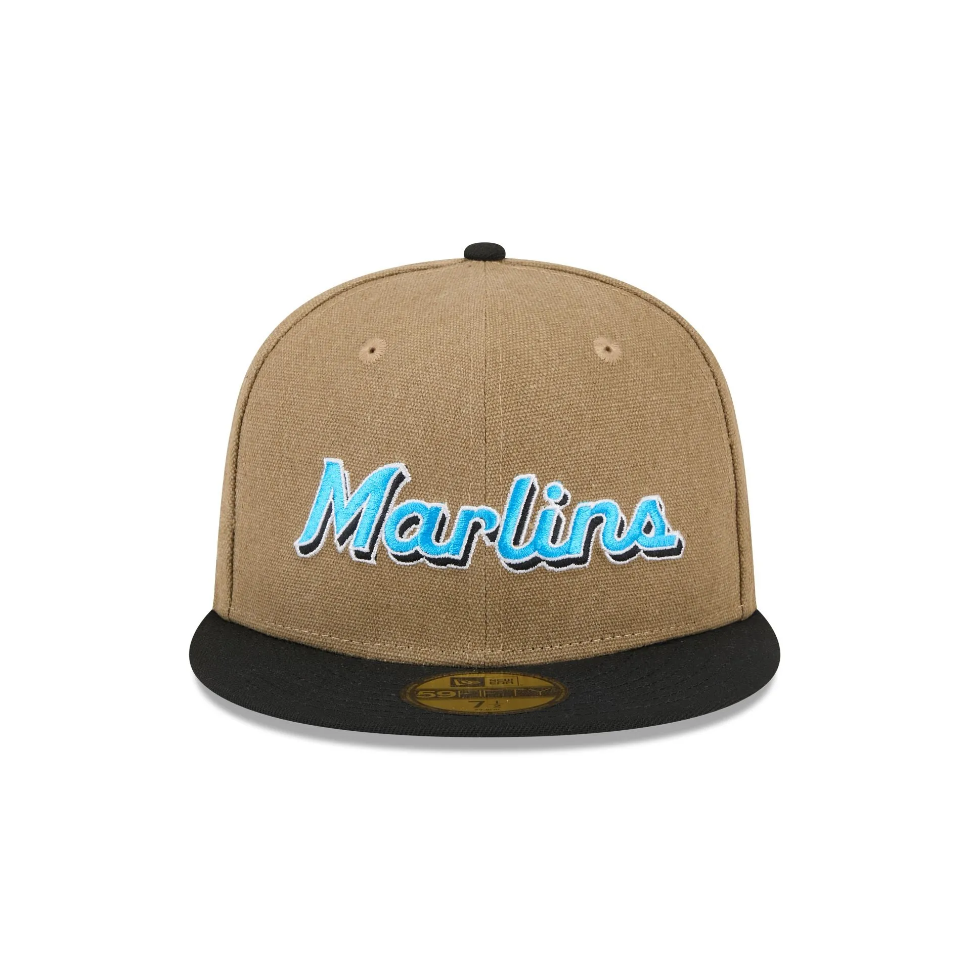 Miami Marlins Canvas Crown 59FIFTY Fitted Hat sold by New Era product image thumbnail 2