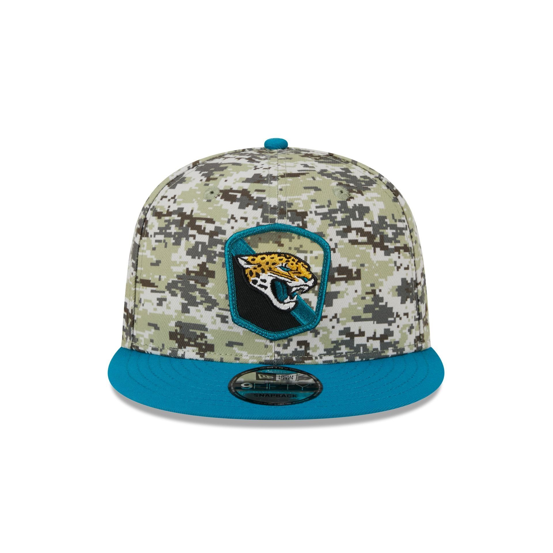 Jacksonville Jaguars 2023 Salute to Service Camo 9FIFTY Snapback Hat sold by New Era product image thumbnail 2