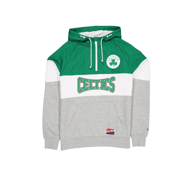 Boston Celtics Throwback Color Block Hoodie sold by New Era
