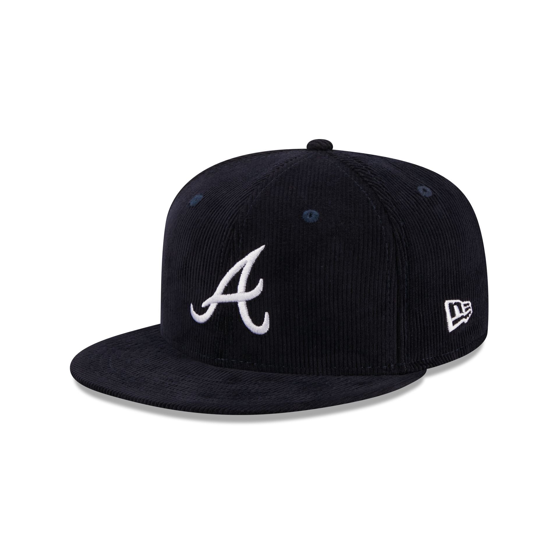 Atlanta Braves Throwback Corduroy 59FIFTY Fitted Hat sold by New Era product image thumbnail 3