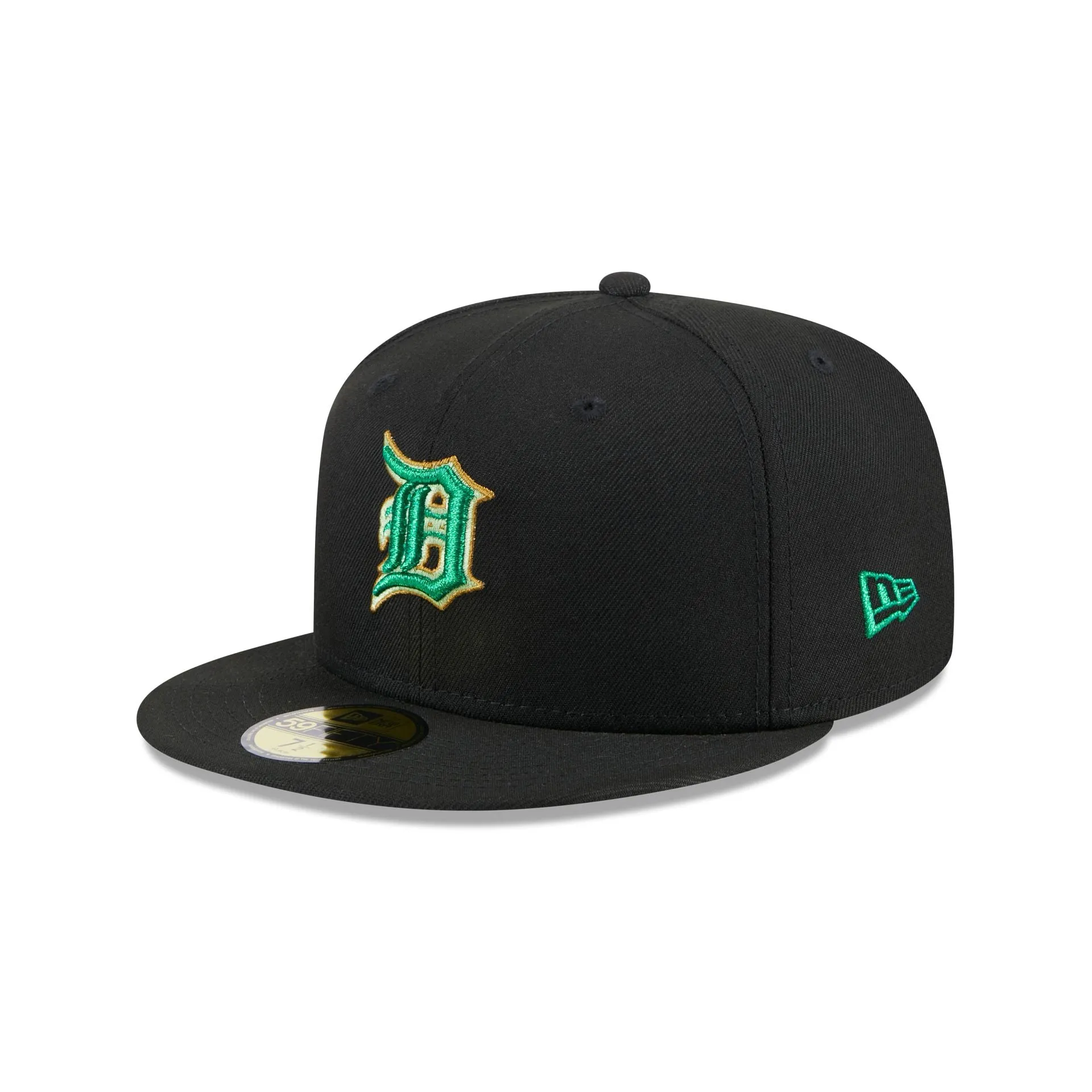 Detroit Tigers Metallic Green Pop 59FIFTY Fitted Hat sold by New Era product image thumbnail 3