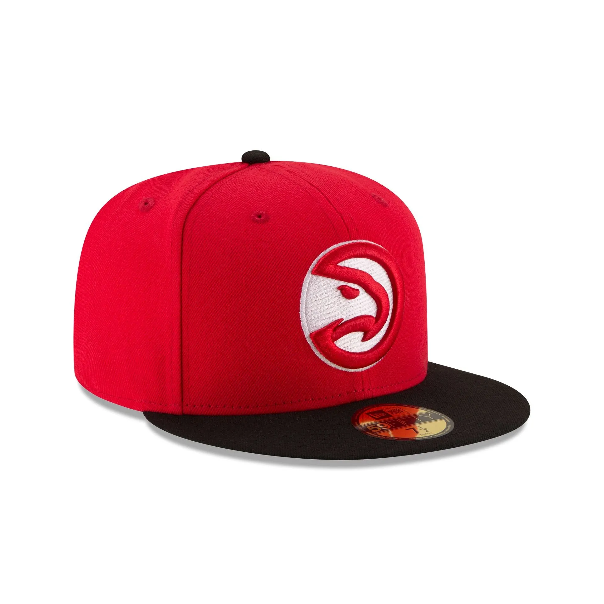 Atlanta Hawks Basic Two Tone 59FIFTY Fitted Hat sold by New Era product image thumbnail 3