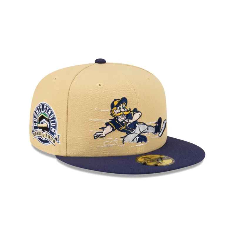 Milwaukee Brewers Mascot 59FIFTY Fitted Hat sold by New Era