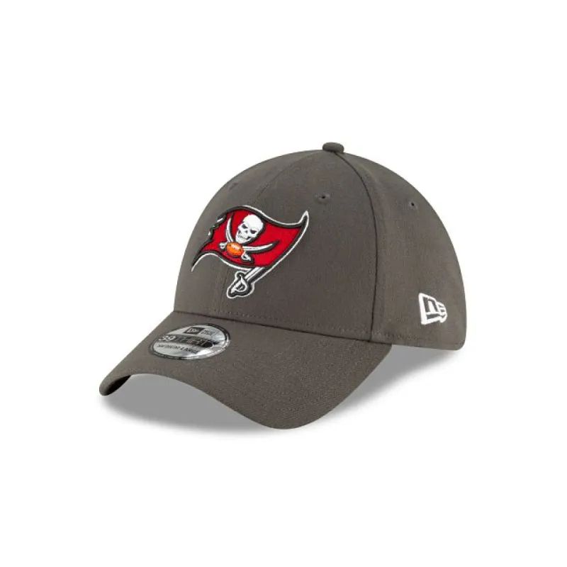 Tampa Bay Buccaneers Team Classic Gray 39THIRTY Stretch Fit Hat sold by New Era