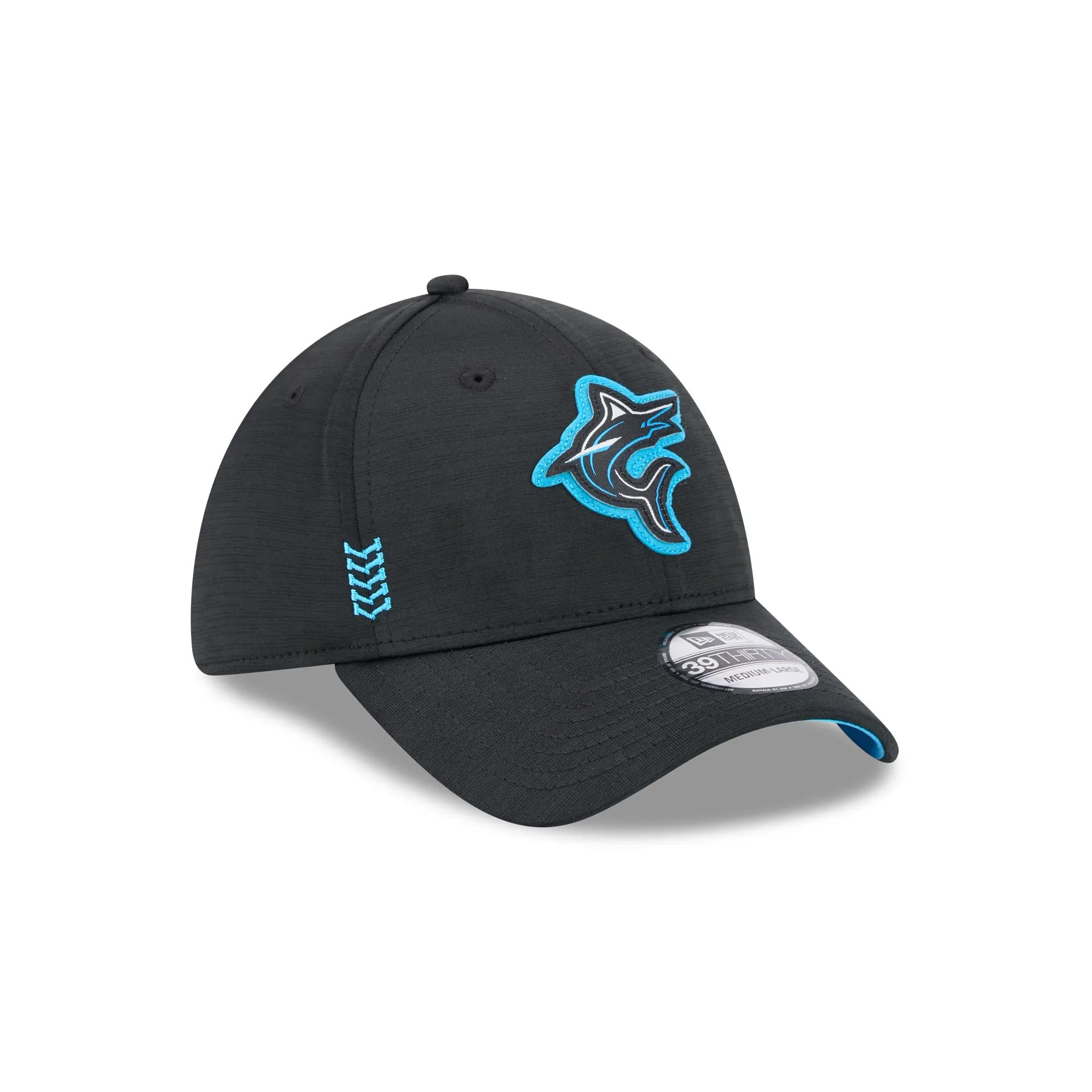 Miami Marlins 2024 Clubhouse 39THIRTY Stretch Fit Hat sold by New Era product image thumbnail 3
