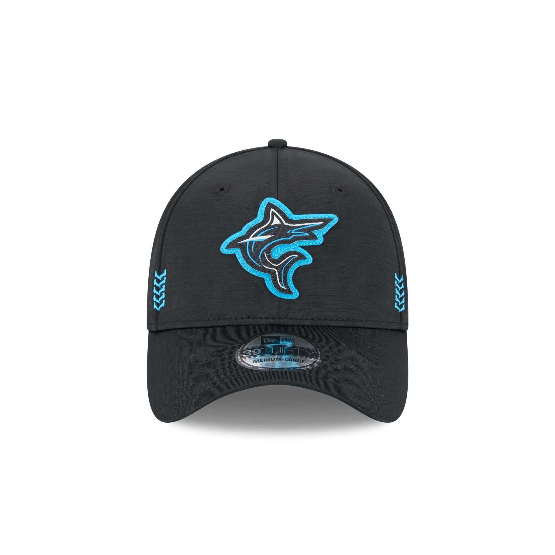 Miami Marlins 2024 Clubhouse 39THIRTY Stretch Fit Hat sold by New Era product image thumbnail 2