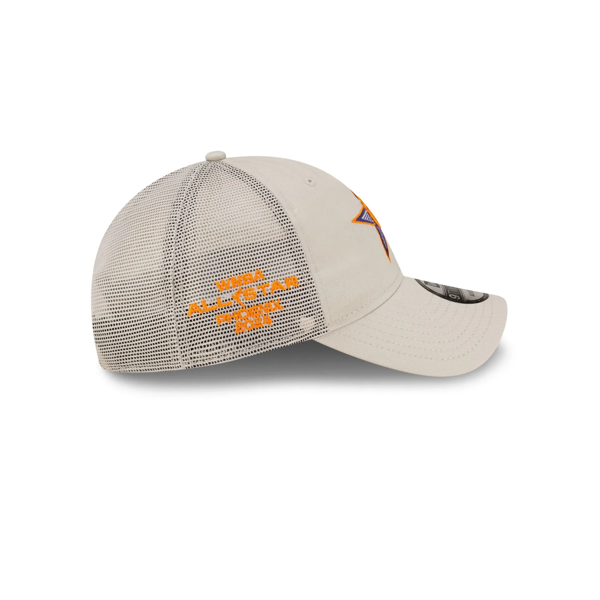 2024 WNBA All-Star Game White 9TWENTY Trucker Hat sold by New Era product image thumbnail 4