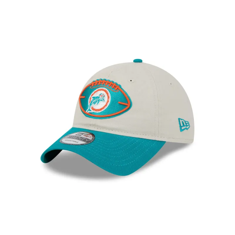 Miami Dolphins 2024 Historic Sideline 9TWENTY Adjustable Hat sold by New Era