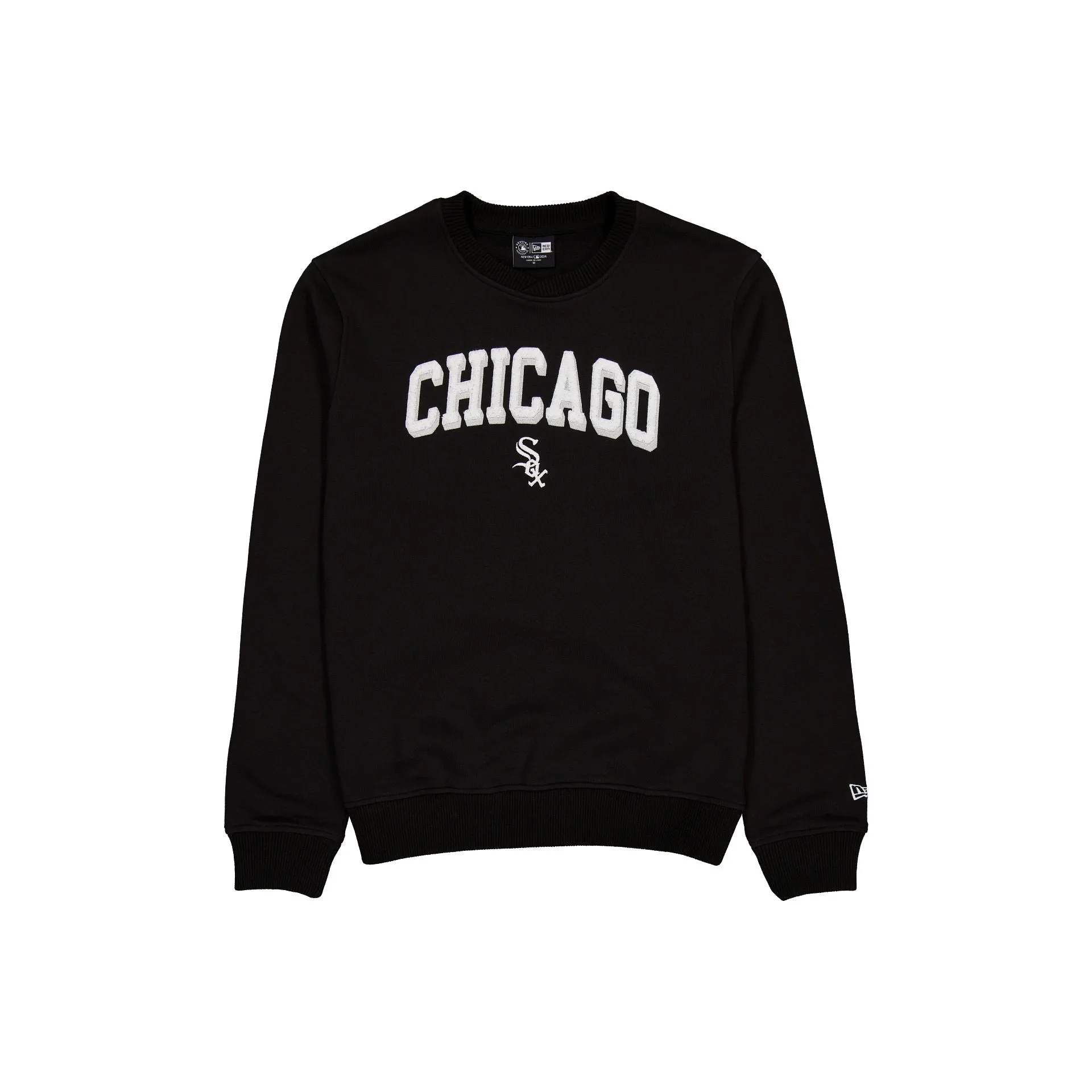 Chicago White Sox Sport Night Black Crewneck sold by New Era