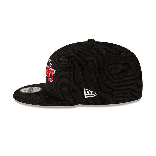 Atlanta Hawks Dark Cord 9FIFTY Snapback Hat sold by New Era product image thumbnail 4