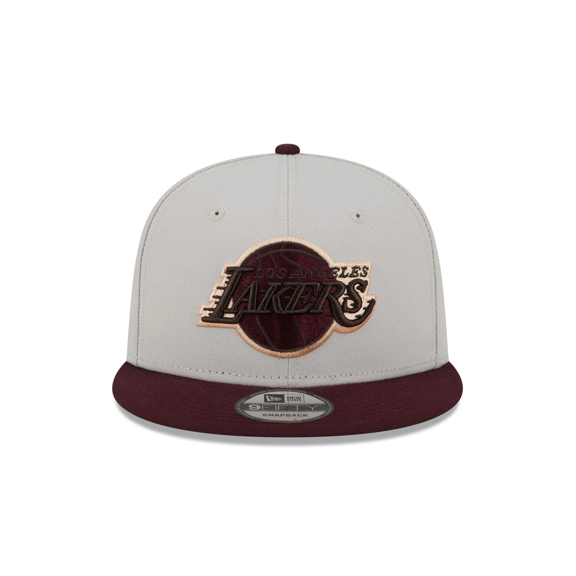 Los Angeles Lakers Mauve Visor 9FIFTY Snapback Hat sold by New Era product image thumbnail 2