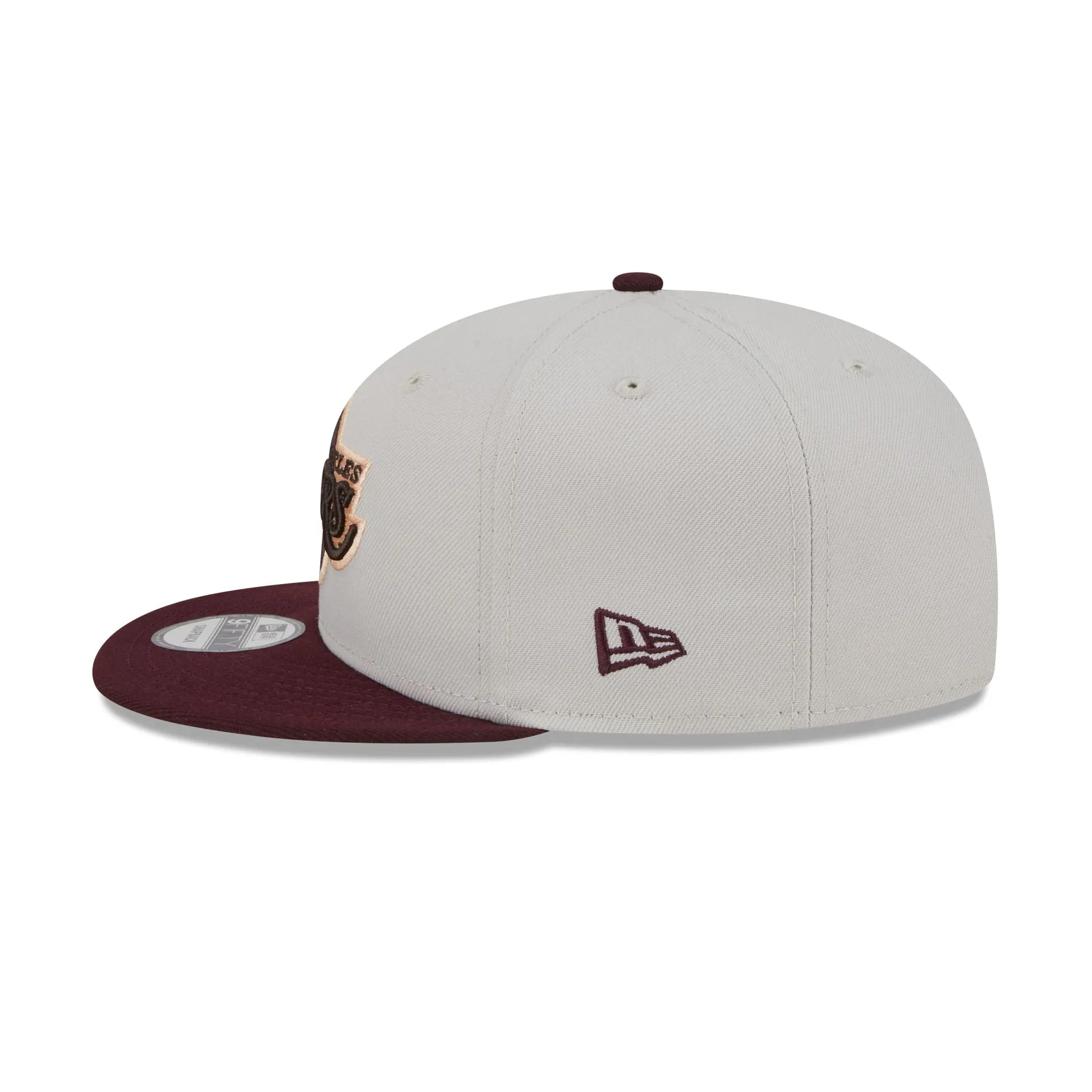 Los Angeles Lakers Mauve Visor 9FIFTY Snapback Hat sold by New Era product image thumbnail 4
