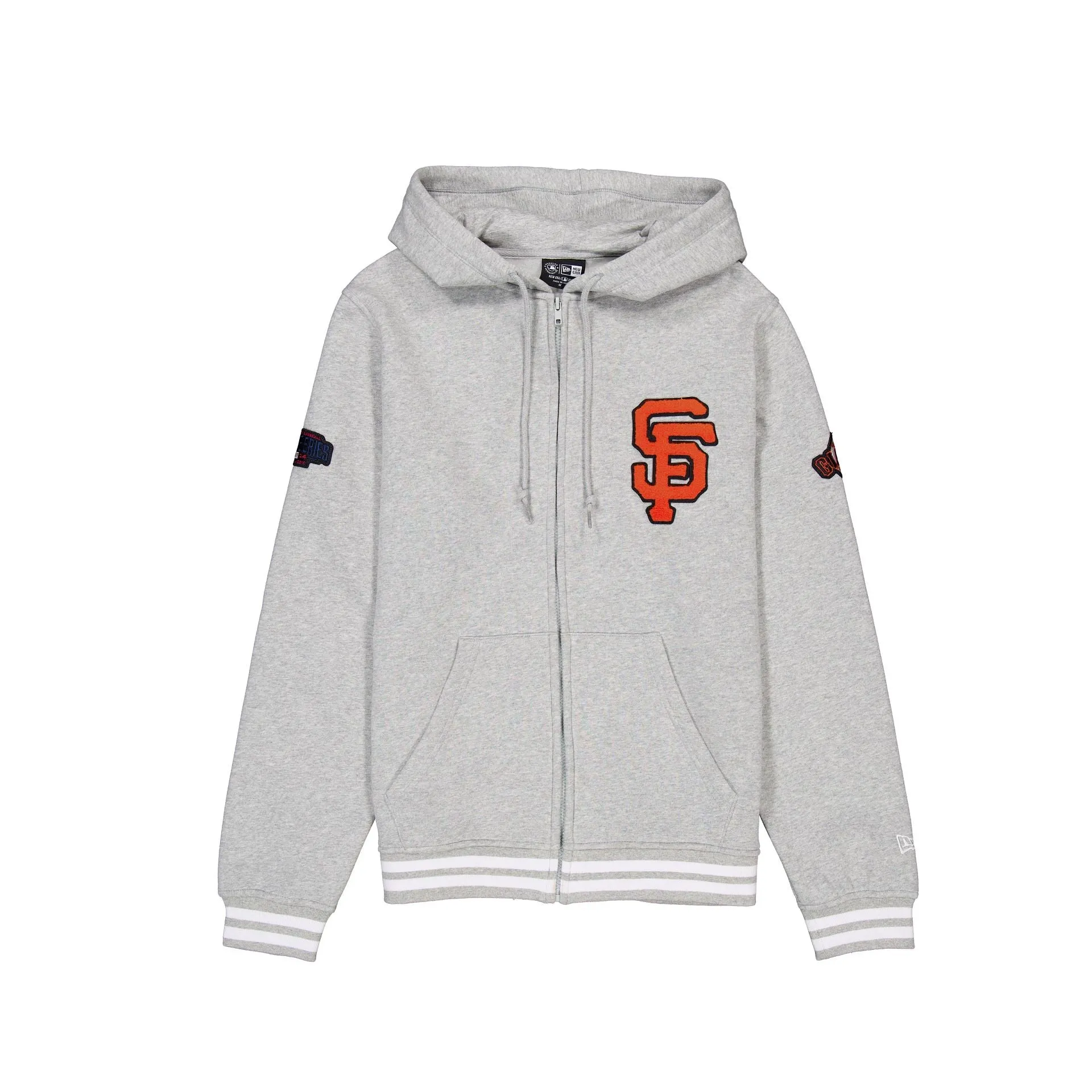 San Francisco Giants Gray Logo Select Full-Zip Hoodie sold by New Era