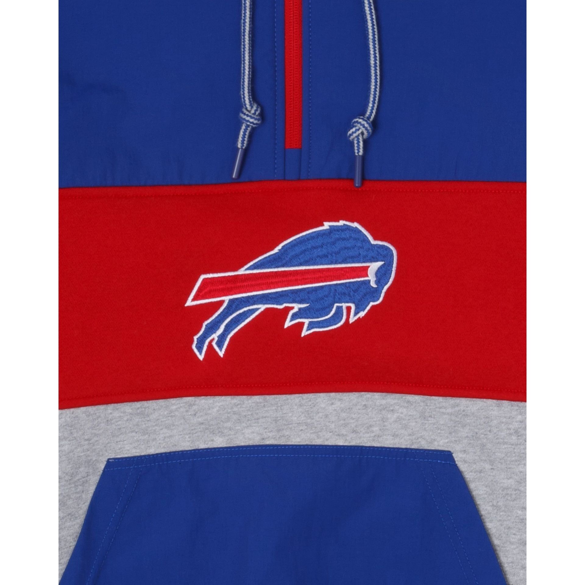 Buffalo Bills Throwback Quarter Zip Hoodie sold by New Era product image thumbnail 4