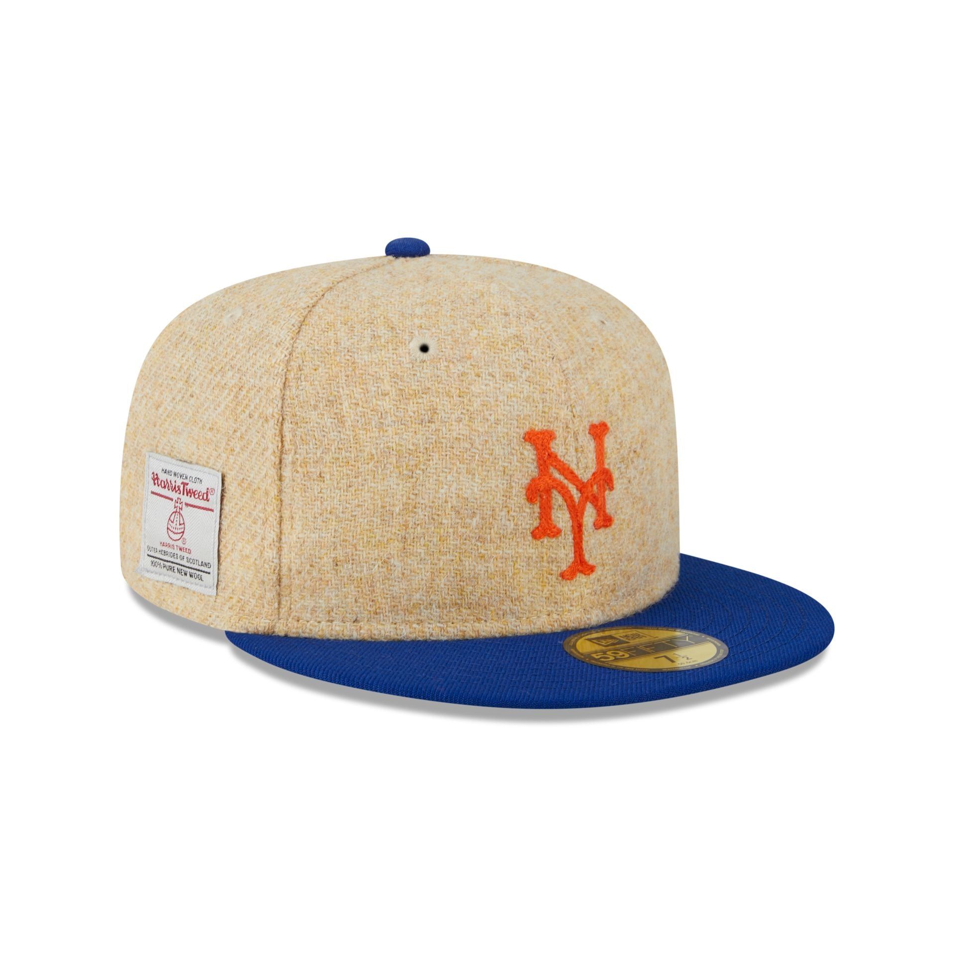 New York Mets Harris Tweed 59FIFTY Fitted Hat sold by New Era