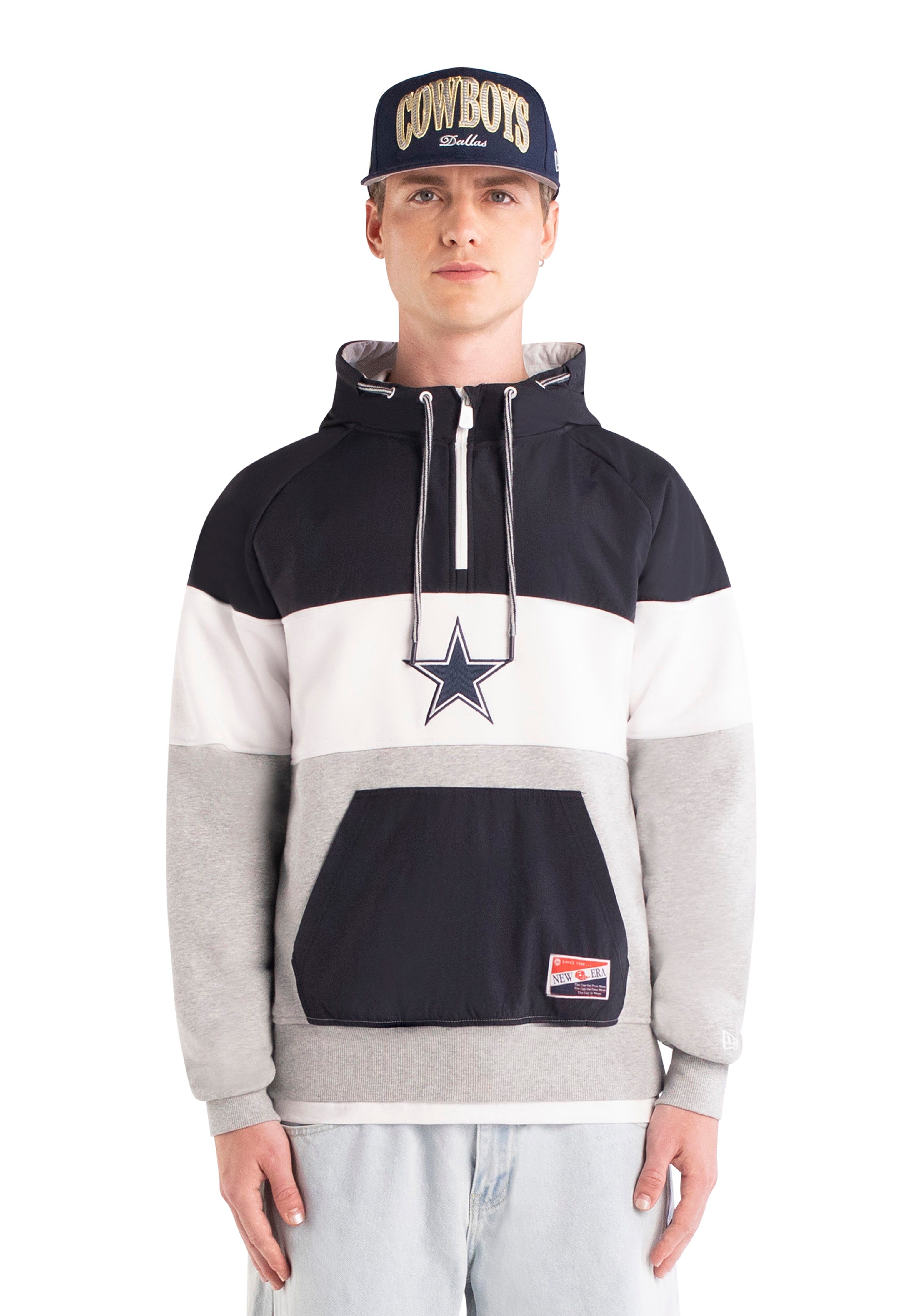 Buffalo Bills Throwback Quarter Zip Hoodie sold by New Era product image thumbnail 2