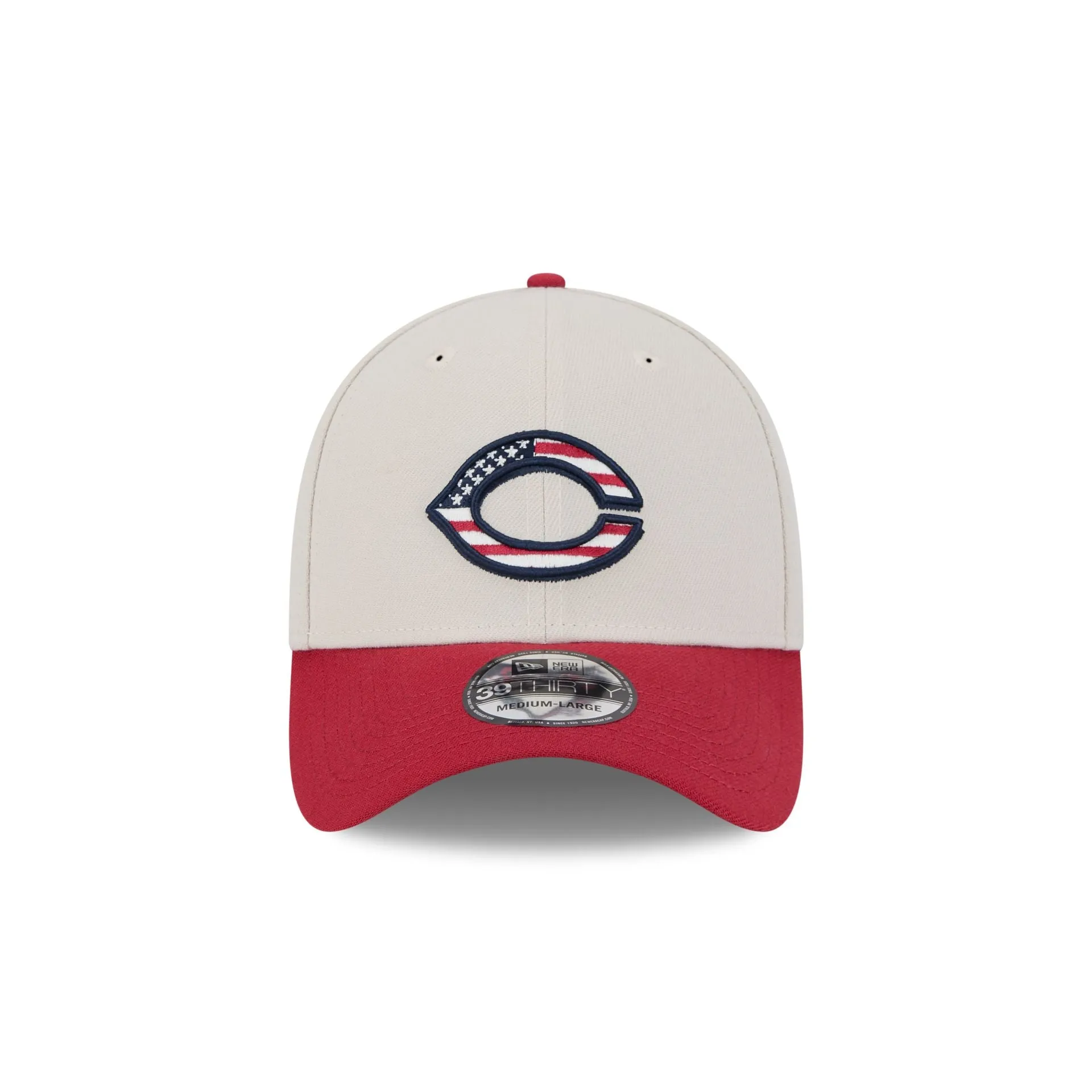 Cincinnati Reds Independence Day 2024 39THIRTY Stretch Fit Hat sold by New Era product image thumbnail 2
