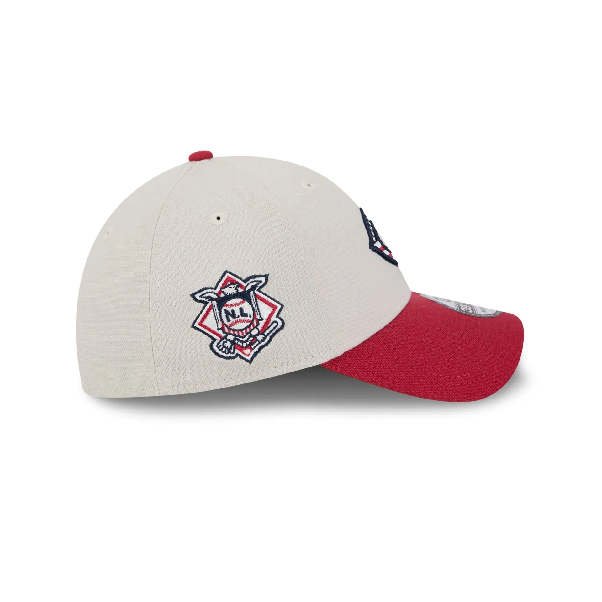 Cincinnati Reds Independence Day 2024 39THIRTY Stretch Fit Hat sold by New Era product image thumbnail 4