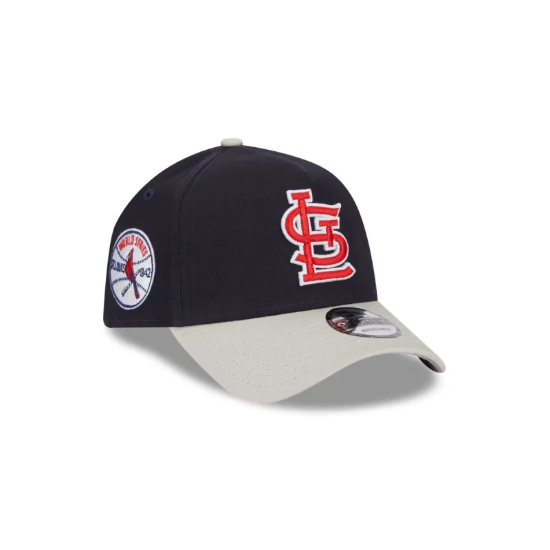 St. Louis Cardinals Coop Logo Select 9FORTY A-Frame Snapback Hat sold by New Era