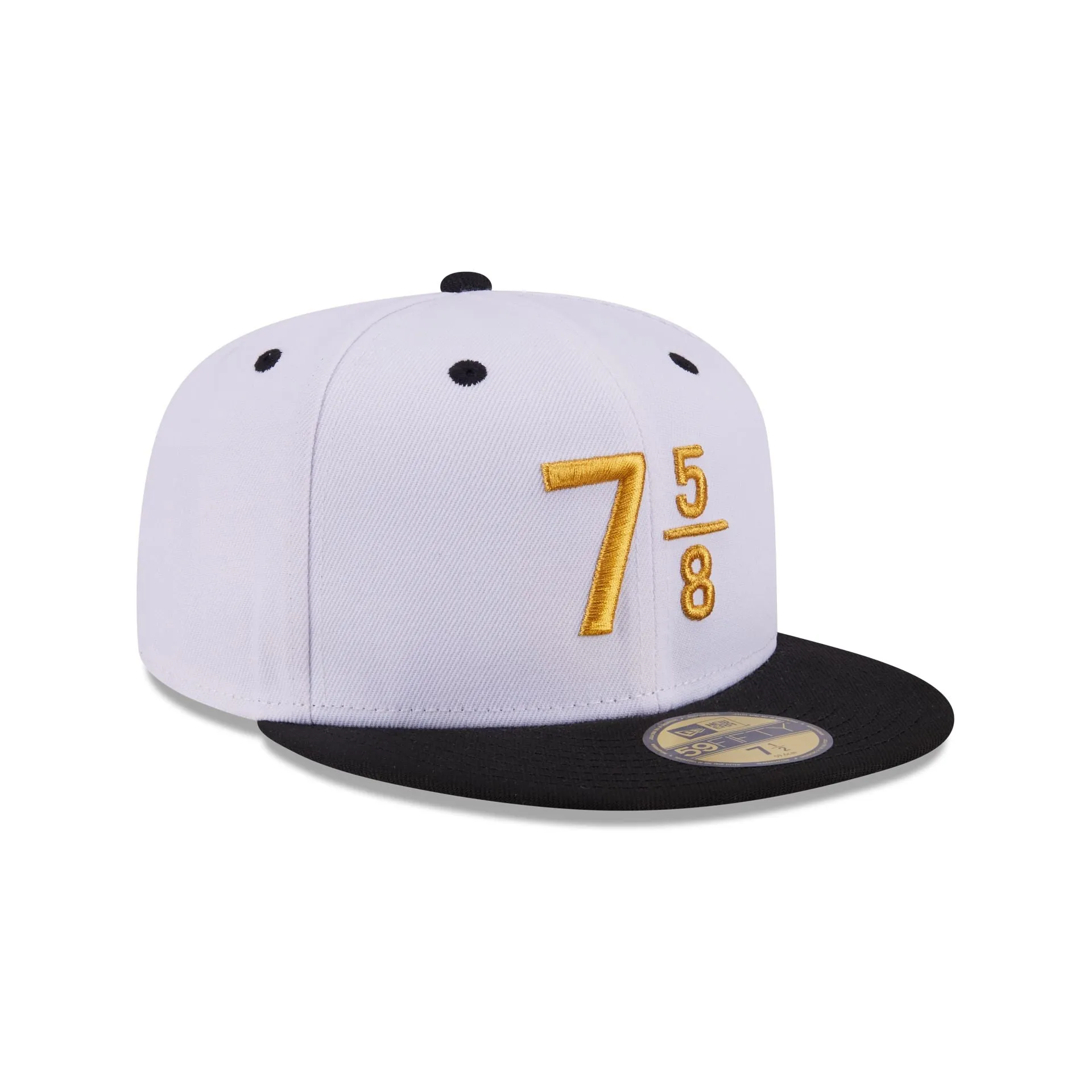 New Era Cap Signature Size 7 5/8 White 59FIFTY Fitted Hat sold by New Era product image thumbnail 3