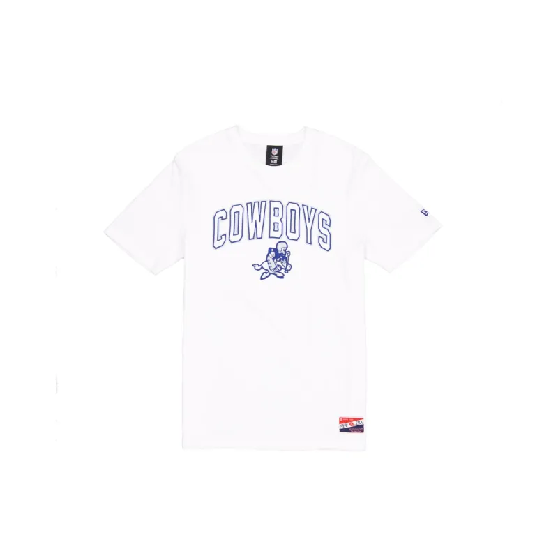 Dallas Cowboys Throwback White T-Shirt sold by New Era
