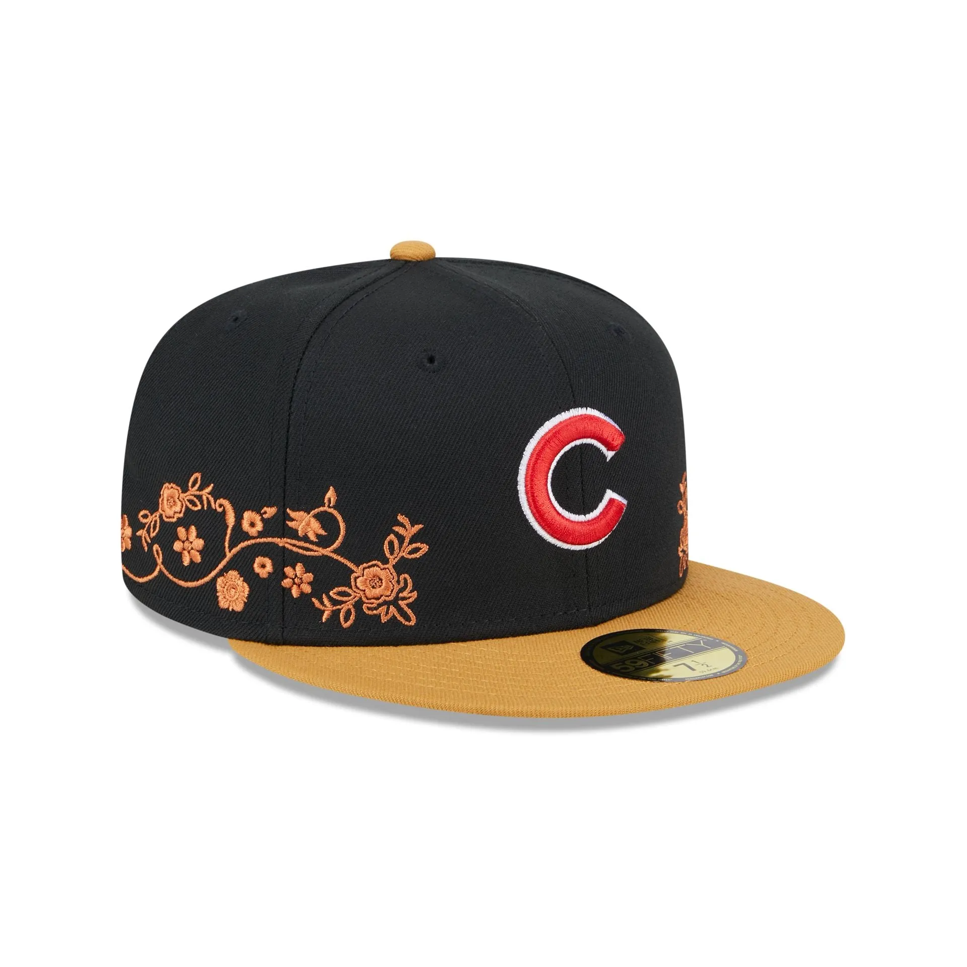 Chicago Cubs Floral Vine 59FIFTY Fitted Hat sold by New Era product image thumbnail 3