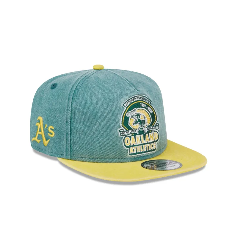 Oakland Athletics Pigment Dye Golfer Hat sold by New Era
