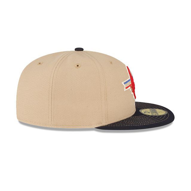 Just Caps Beige Camel New York Yankees 59FIFTY Fitted Hat sold by New Era product image thumbnail 5