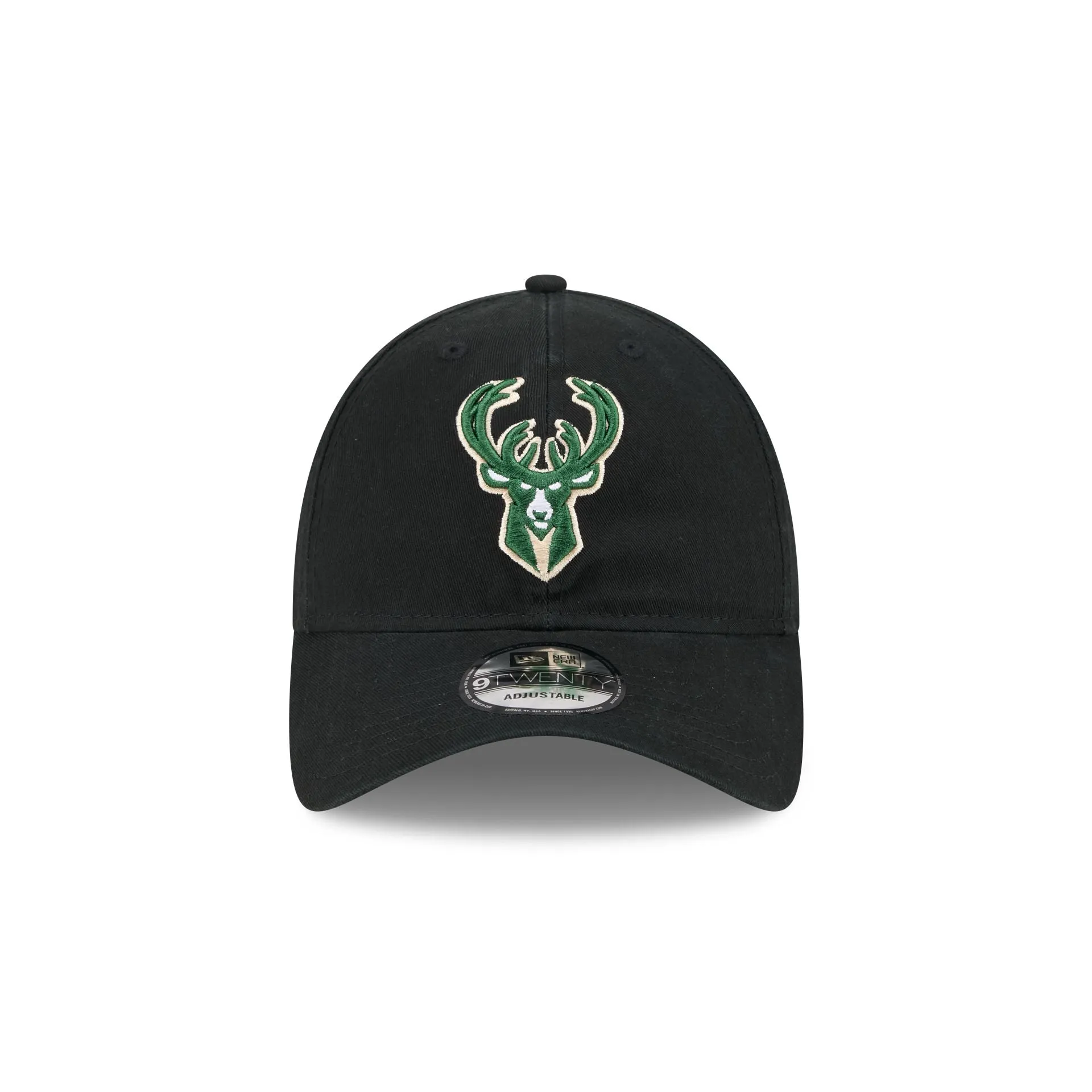 Milwaukee Bucks Black 9TWENTY Adjustable Hat sold by New Era product image thumbnail 2