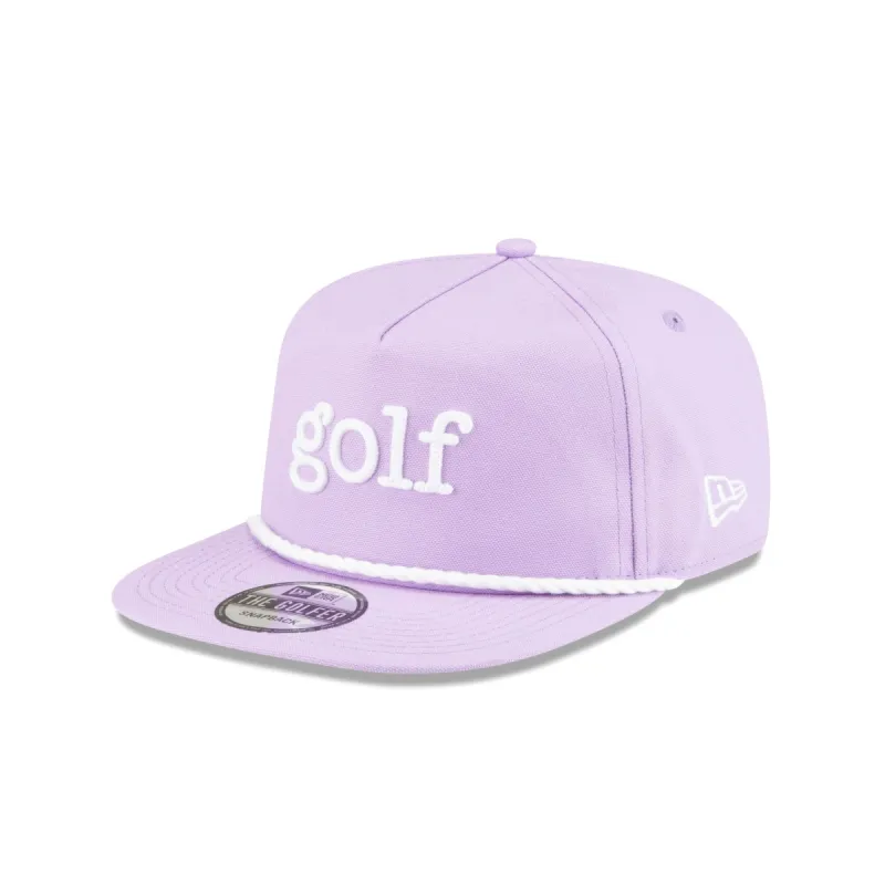 New Era Golf Purple Golfer Hat sold by New Era