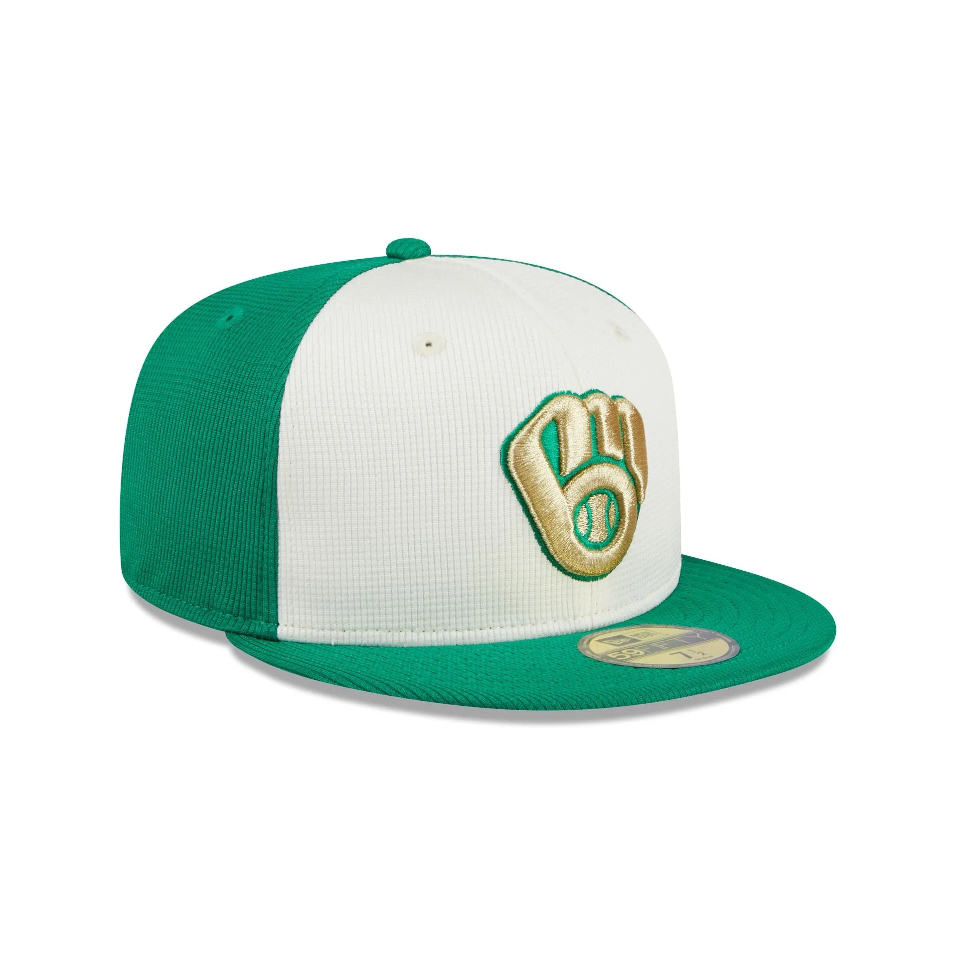 Milwaukee Brewers St. Patrick's Day 2024 59FIFTY Fitted Hat sold by New Era product image thumbnail 3