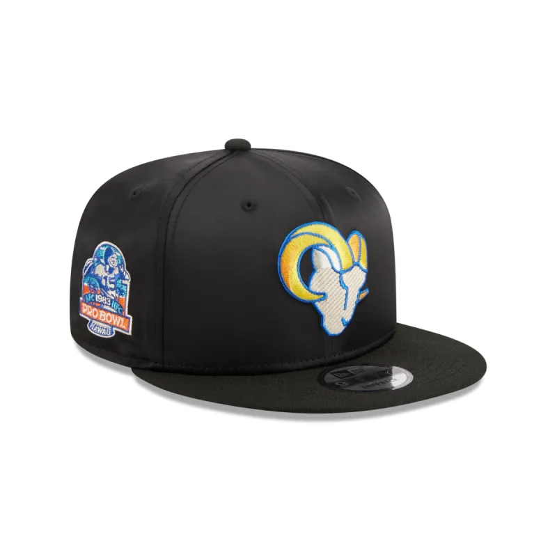 Los Angeles Rams Satin 9FIFTY Snapback Hat sold by New Era