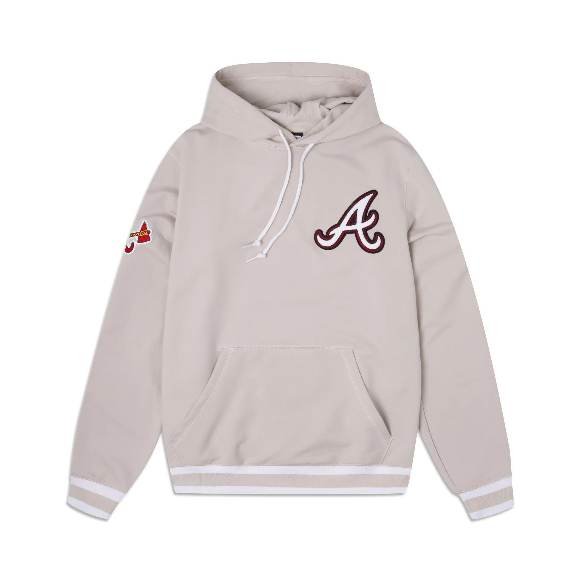 Atlanta Braves Logo Select Chrome Hoodie sold by New Era