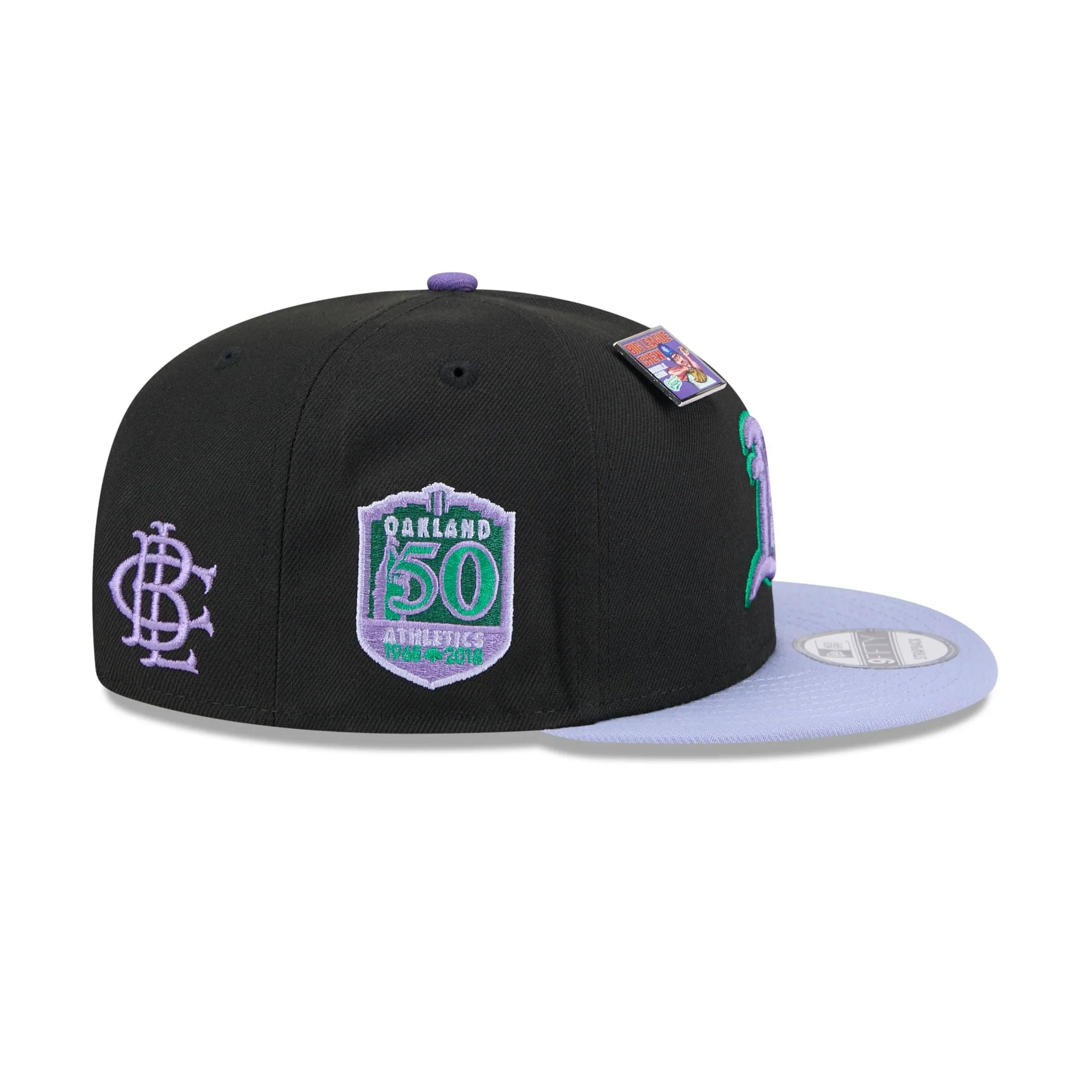 Big League Chew X Oakland Athletics Grape 9FIFTY Snapback Hat sold by New Era product image thumbnail 4