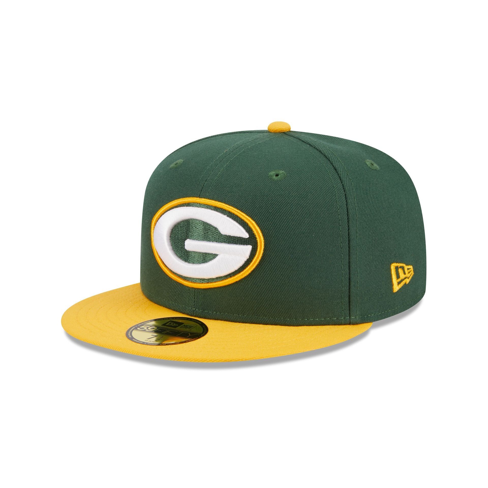 Green Bay Packers Throwback Hidden 59FIFTY Fitted Hat sold by New Era product image thumbnail 3